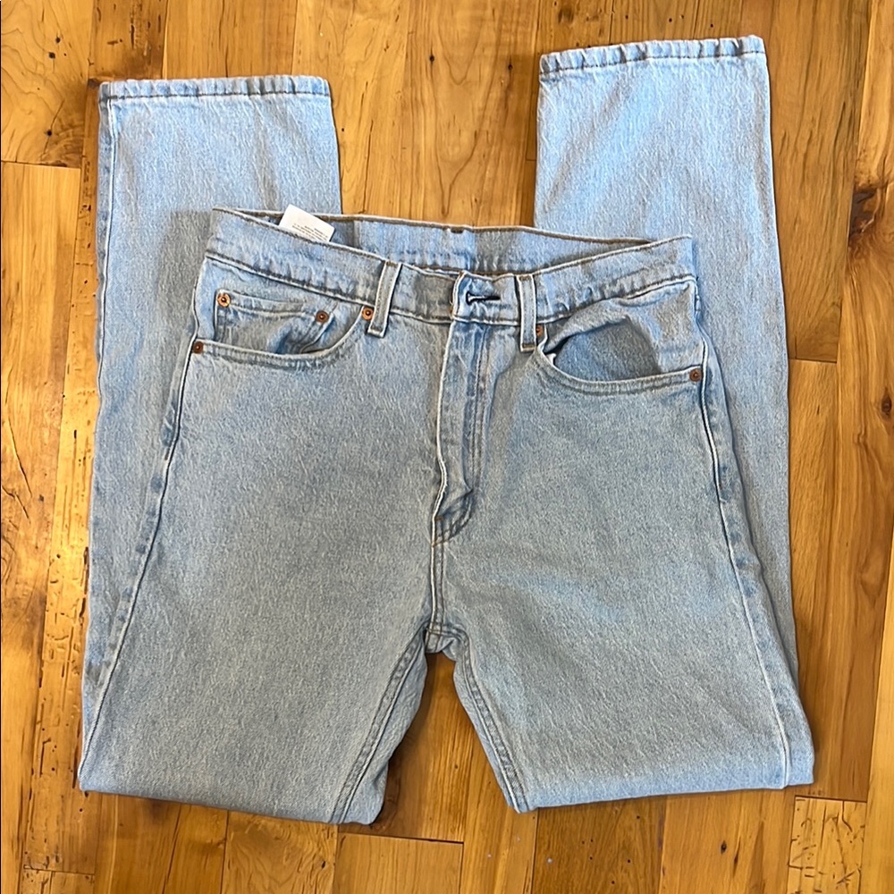 Men’s Levi 505 32x32 light wash Jeans